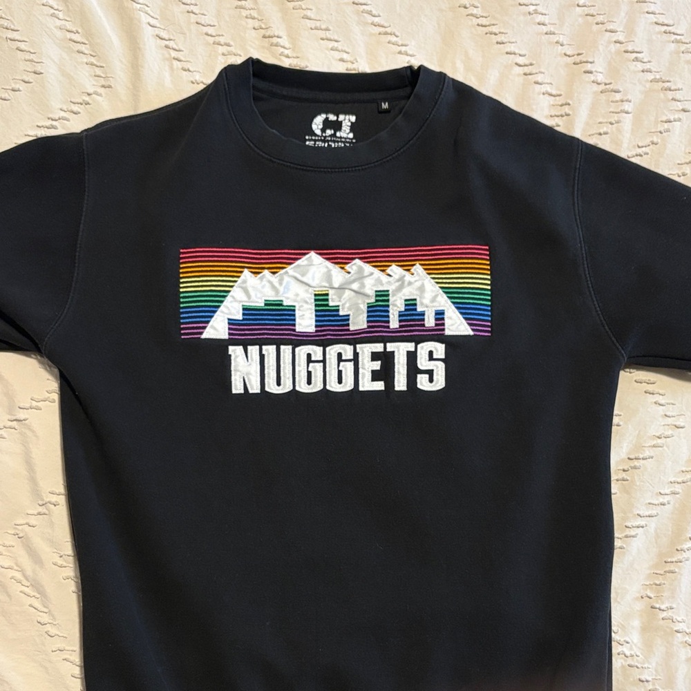 Nuggets Black Mountain Graphic Sweatshirt